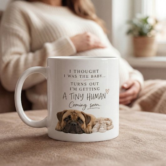 Mug Annonce de grossesse de chien