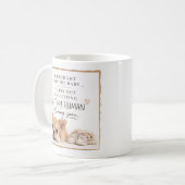 Mug Annonce de grossesse de chien (Devant gauche)