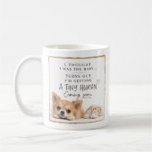 Mug Annonce de grossesse de chien (Gauche)