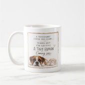Mug Annonce de grossesse de chien (Gauche)