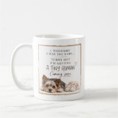 Mug Annonce de grossesse de chien (Gauche)