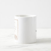 Mug Annonce de grossesse de chien (Centre)