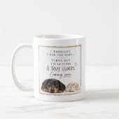 Mug Annonce de grossesse de chien (Gauche)