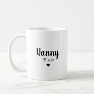 Mug Annonce de grossesse de grand-mère nounou révélati