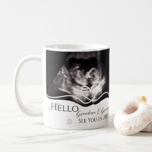Mug Annonce de grossesse des grands-parents par échogr