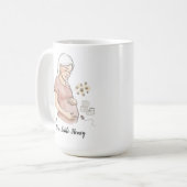 Mug Annonce de grossesse Maman To Bee Cute (Devant gauche)