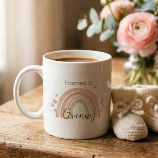 Mug Annonce de grossesse Mamie Gif
