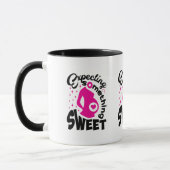 Mug Annonce de grossesse mignonne (Gauche)