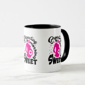 Mug Annonce de grossesse mignonne (Devant droit)