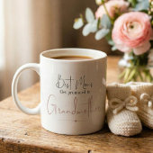 Mug Annonce de grossesse pour grand-mère