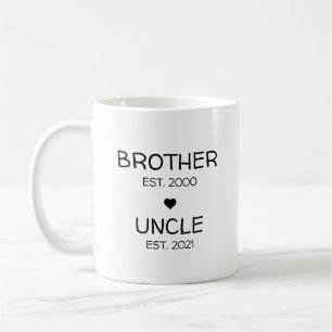 Mug Annonce de grossesse pour un frère ou un oncle Rév