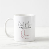 Mug Annonce de grossesse : promotion au rang de grand- (Gauche)