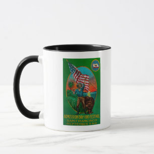 Mug Annonce du jour d'admission, Festival d'État