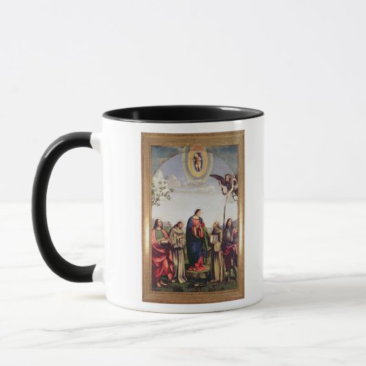 Mug Annonce et saints, 1500 (Gauche)
