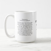 Mug Annonce par Artemisia Gentileschi (Gauche)