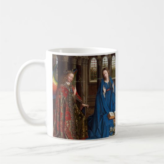 Mug Annonce par Jan van Eyck (Gauche)