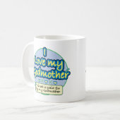 Mug Annonce payée par mon bleu de marraine (Devant gauche)