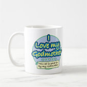 Mug Annonce payée par mon bleu de marraine (Gauche)