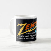 MUG ANNONCE RADIO ZENITH 1940 (Devant gauche)