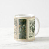 Mug Annonces victoriennes de bicyclette (Devant droit)