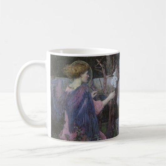 Mug Annonciation de John William Waterhouse (Gauche)