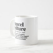 Mug Annuler la définition de culture (Devant gauche)
