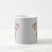 Mug Annuler les plans est mon cardio Funny Varsity (Centre)