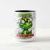 Mug "Annuler mon abonnement..." Café/Thé (Centre)