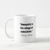 MUG ANONIMITÉ (Gauche)