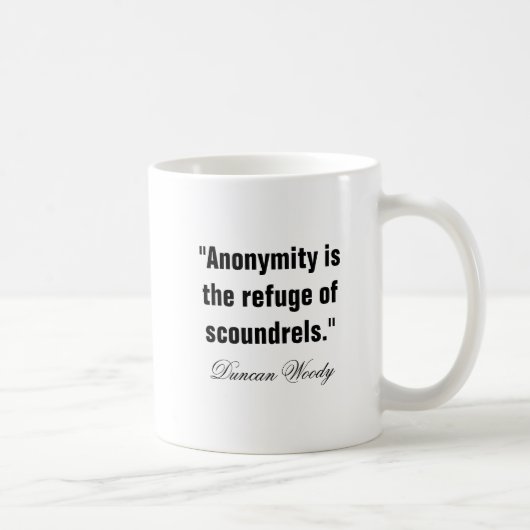 MUG ANONYMAT (Droite)