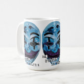 Mug Anonyme non masqué (Devant gauche)
