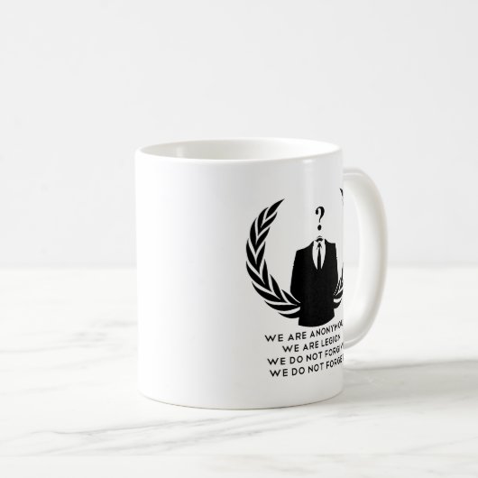 Mug Anonymous (Devant droit)