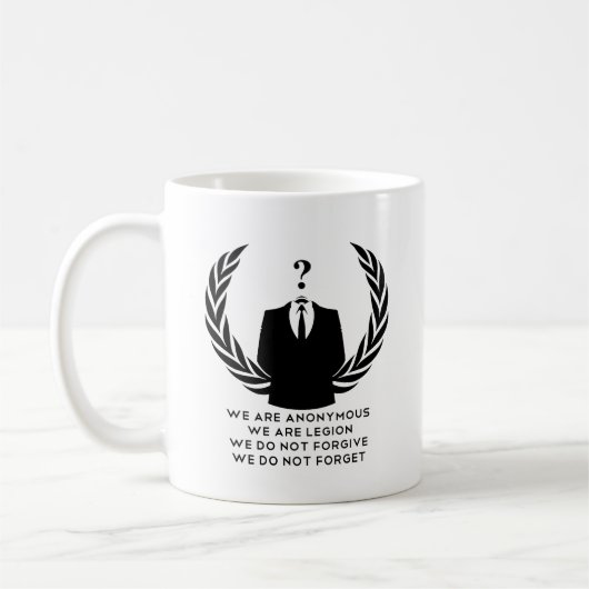 Mug Anonymous (Gauche)