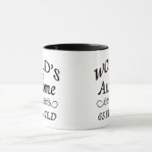 Mug Ans les plus impressionnants du monde 65 (Centre)