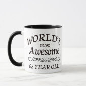 Mug Ans les plus impressionnants du monde 65 (Gauche)