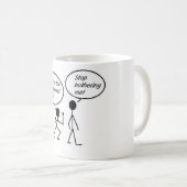 Mug Antagoniste Stickmen (Devant droit)