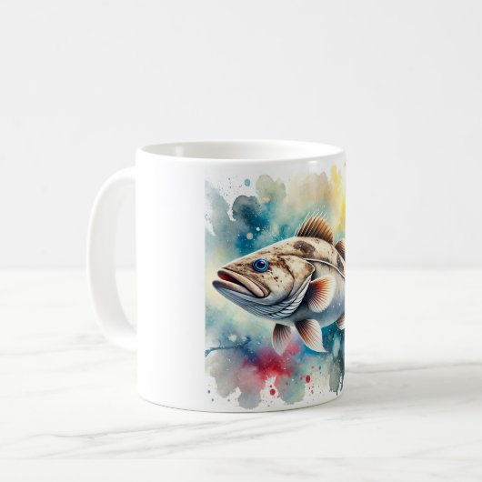 Mug Antarctic Cod 130724AREF112 - Watercolor (Devant gauche)