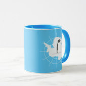 Mug Antarctique - Empire des pingouins (Devant droit)