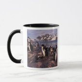 Mug Antarctique, poussins de pingouin d'Adelie (Gauche)