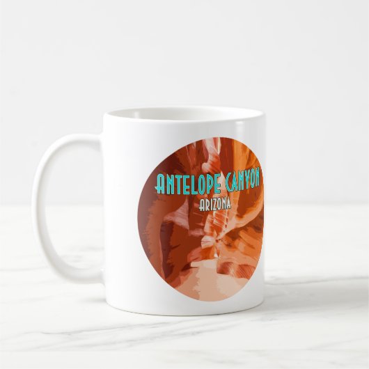 Mug Antelope Canyon Page Arizona Vintage (Gauche)