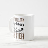 Mug Anthropologie De La Police Comme L'Histoire Mais D (Devant gauche)