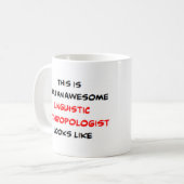Mug anthropologue linguistique, génial (Devant gauche)