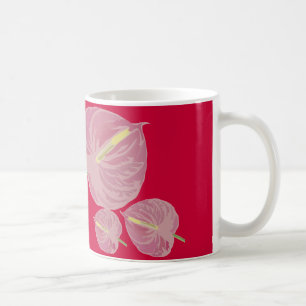Mug anthurium rose