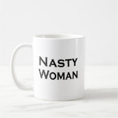 Mug Anti-Atout méchant de Hillary Clinton de femme (Gauche)