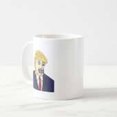 Mug Anti bande dessinée politique drôle de Donald (Devant gauche)