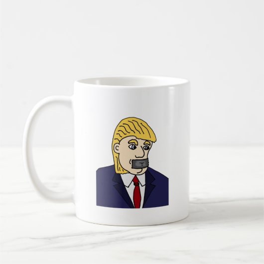 Mug Anti bande dessinée politique drôle de Donald (Gauche)