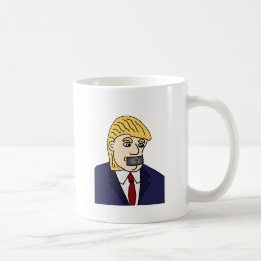 Mug Anti bande dessinée politique drôle de Donald (Droite)