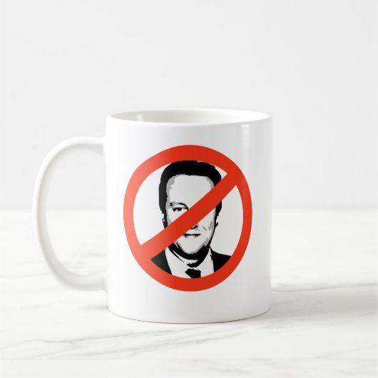 Mug Anti-Cameron (Gauche)
