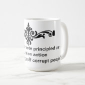 Mug anti-corruption (Devant droit)