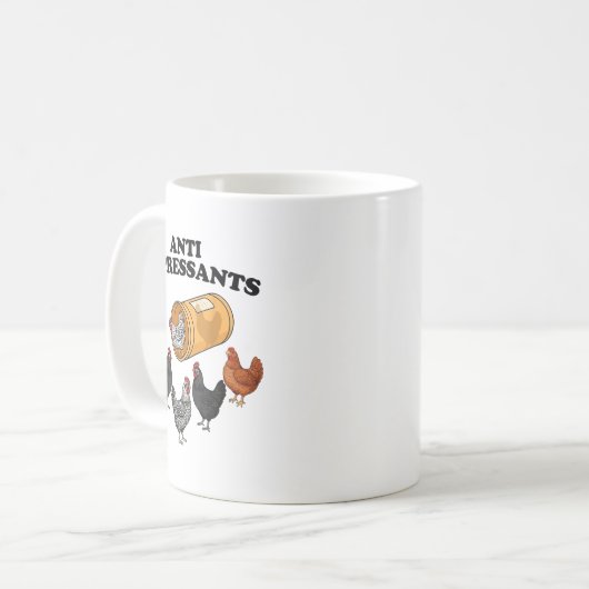 Mug Anti Depressants Chicken  (Devant gauche)